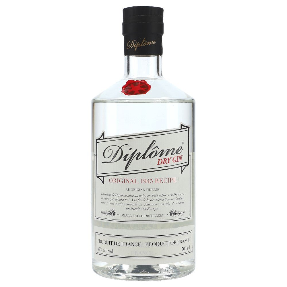 Diplome Dry Gin 44% 0,7 ltr. - AllSpirits