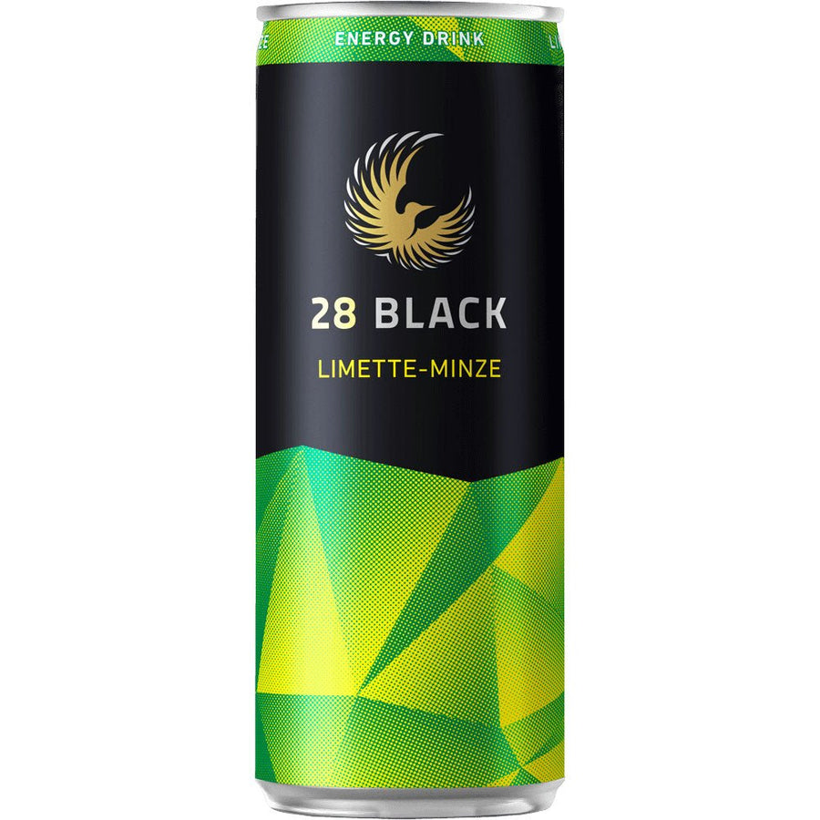 DPG 28 Black Energy Drink Limette Minze 24x0,25 ltr. - AllSpirits