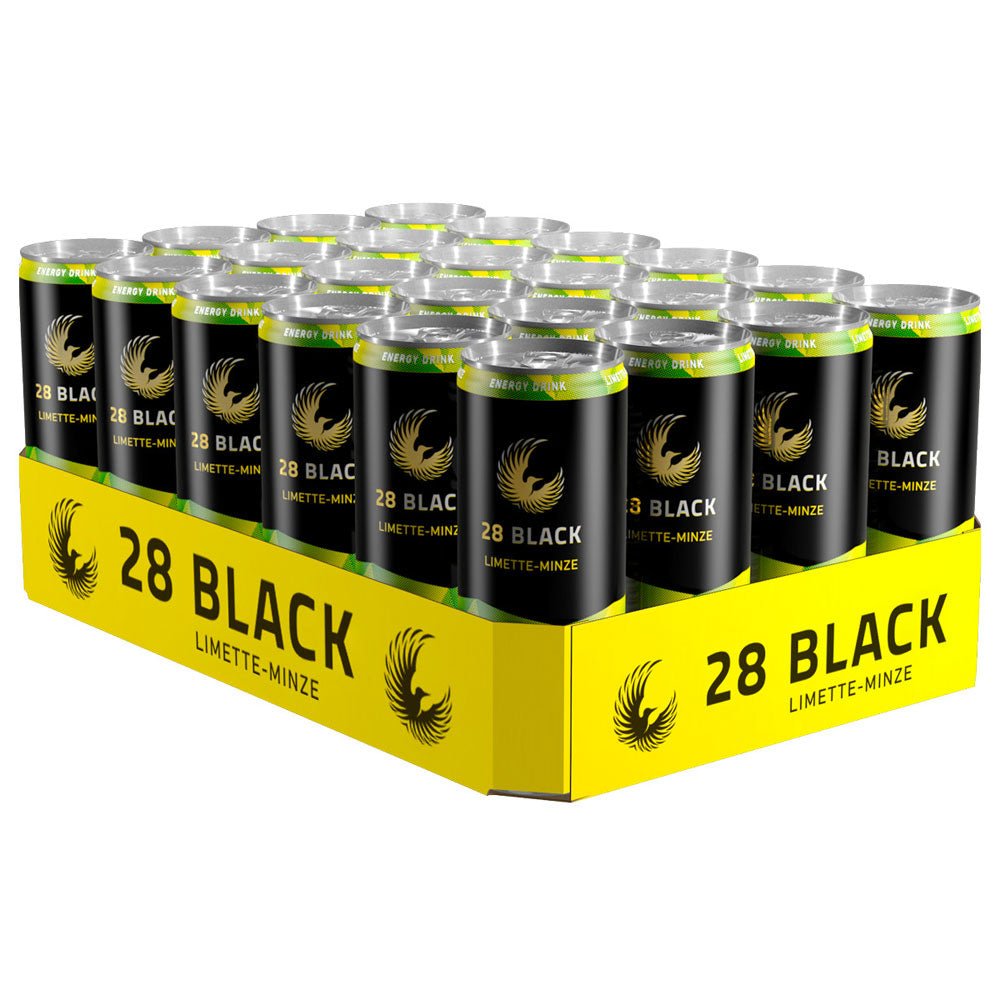 DPG 28 Black Energy Drink Limette Minze 24x0,25 ltr. - AllSpirits