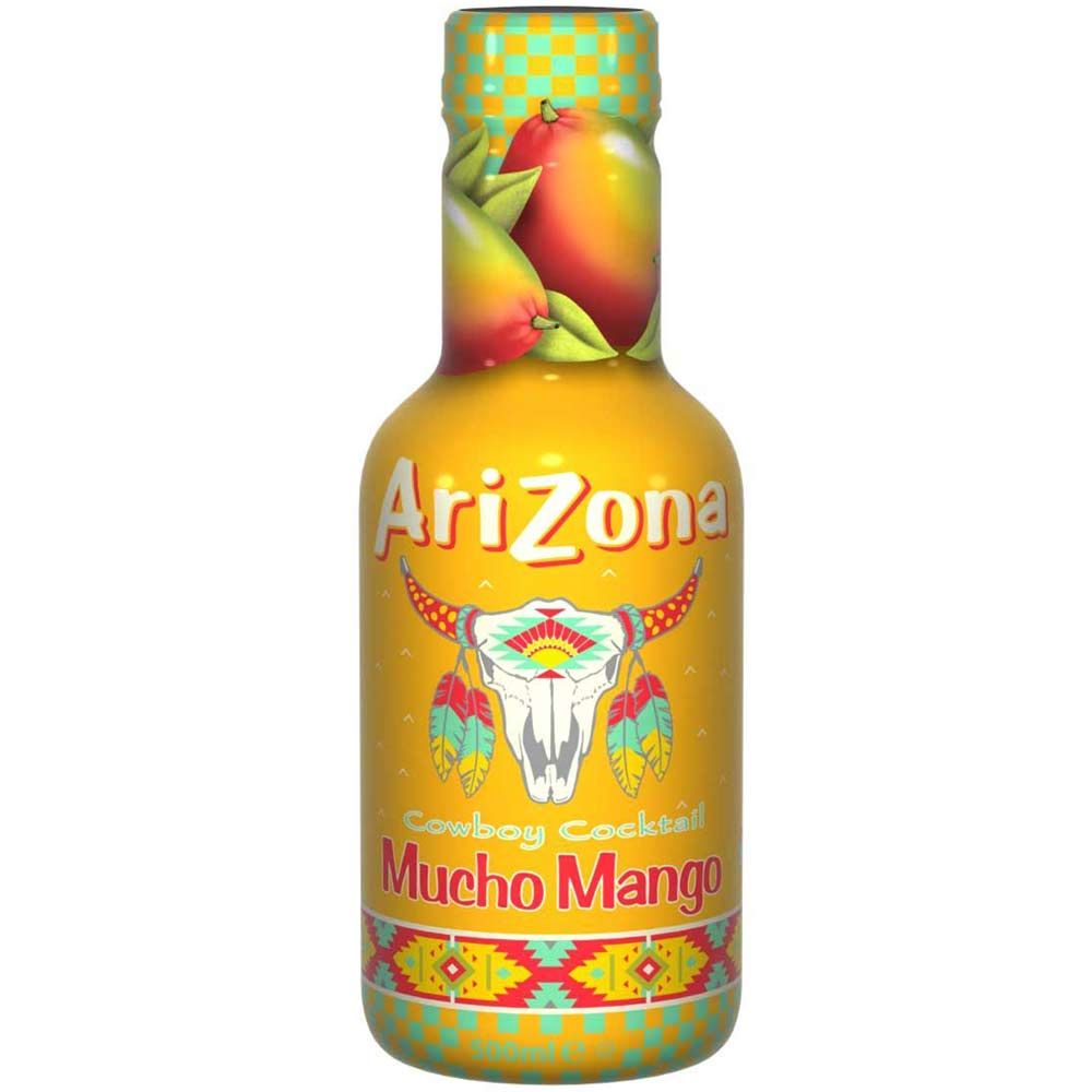 DPG AriZona Cowboy Cocktail Mucho Mango PET 6 x 0,5 ltr. - AllSpirits