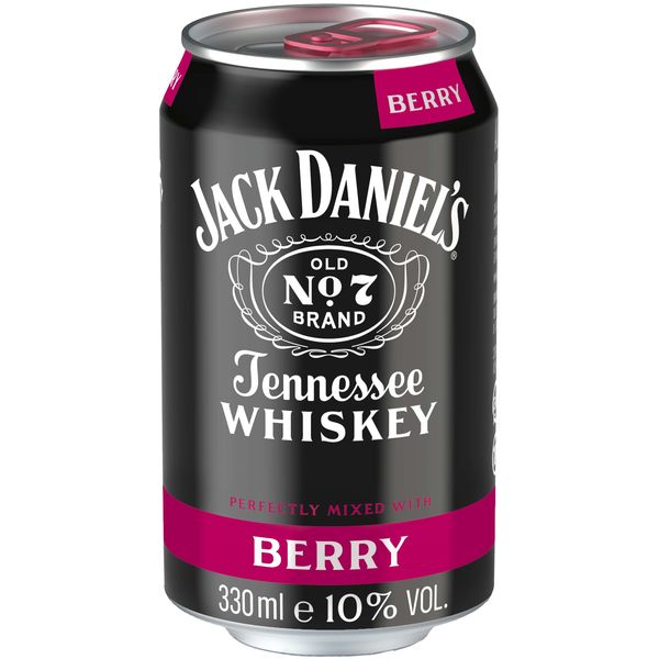 DPG Jack Daniel's & Berry 10% 12x 0.33 ltr. - AllSpirits