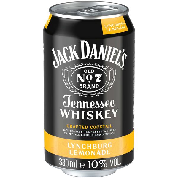 DPG Jack Daniel's Lynchburg Lemonade 10% 12x 0.33 ltr. - AllSpirits
