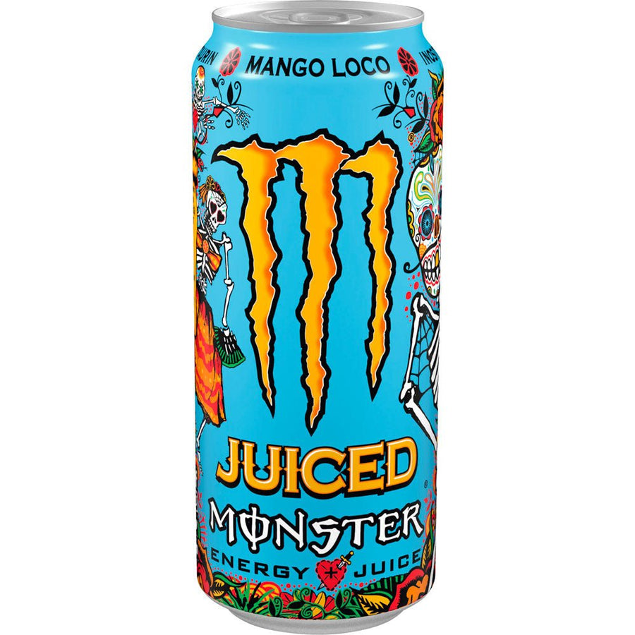 DPG Monster Energy Juiced Mango Loco 12x0,5 ltr. zzgl. DPG Pfand - AllSpirits