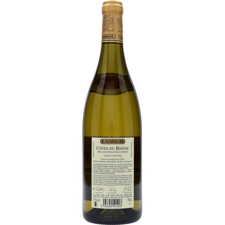 E.Guigal Cotes Du Rhone Blanc 14% 0,75 ltr. - AllSpirits