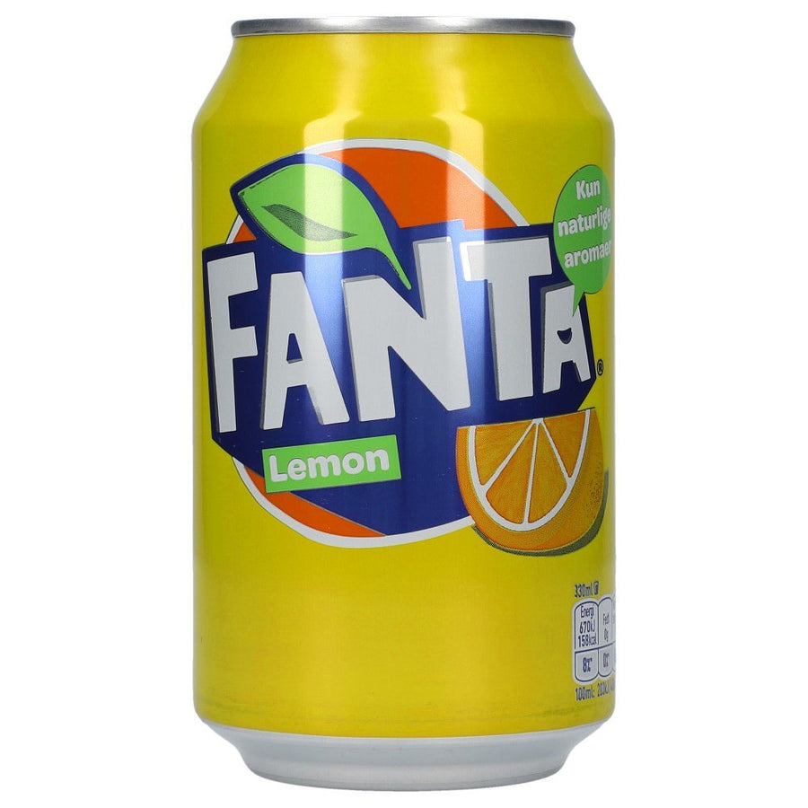 Fanta Lemon 24x 0,33 ltr. zzgl. DPG Pfand - AllSpirits