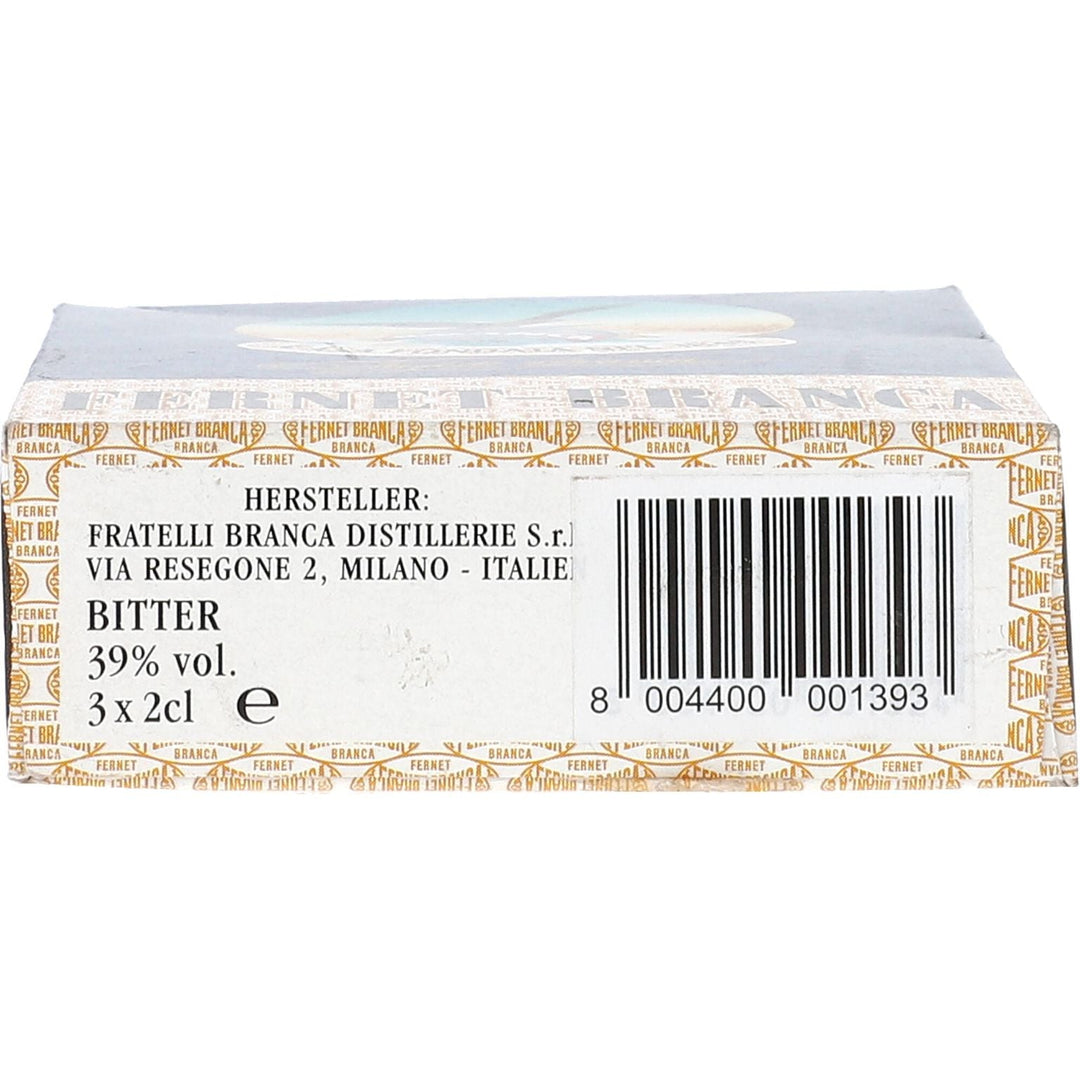 Fernet Branca Mini ltr. 39% AllSpirits – 3x0,02