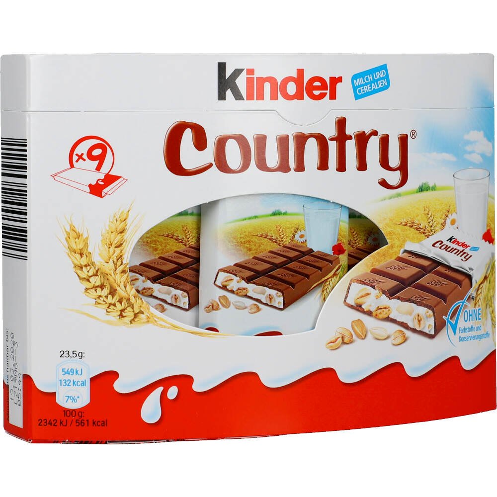 Ferrero Kinder Country 9er 211,5g - AllSpirits