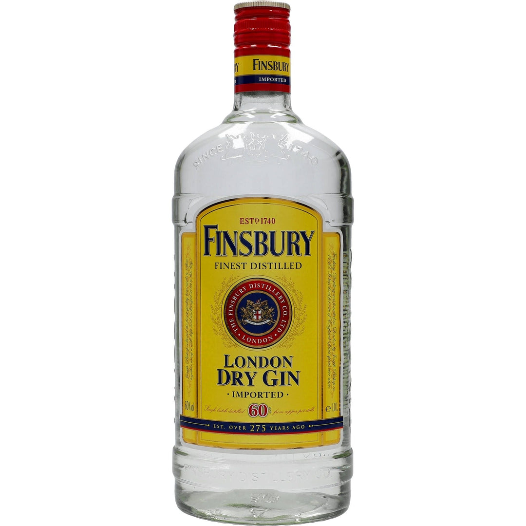 Finsbury London Dry Gin 60% 1 ltr. - AllSpirits
