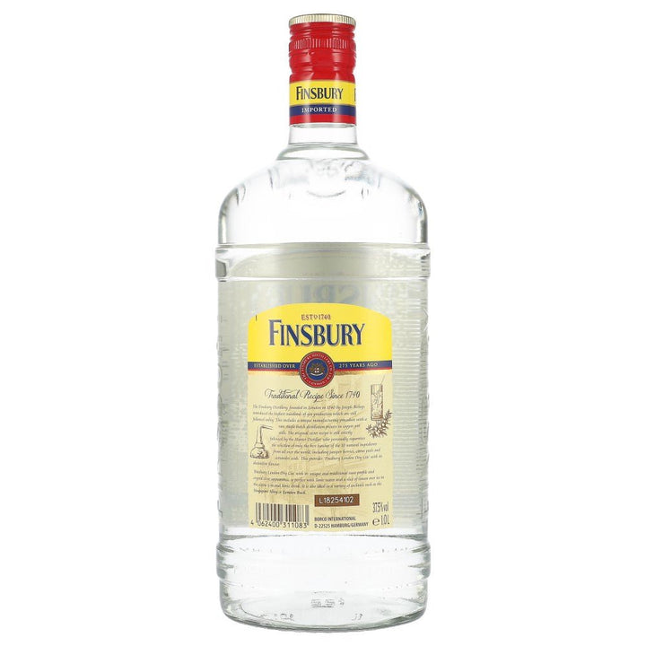 Finsbury London Gin 37,5% 1 ltr. - AllSpirits