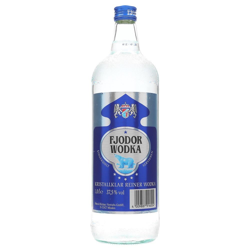 Fjodor Wodka 37,5% 1 ltr. - AllSpirits