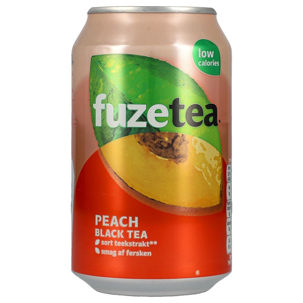Fuze Ice Tea peach 24x 0,33 ltr. zzgl. DPG Pfand - AllSpirits