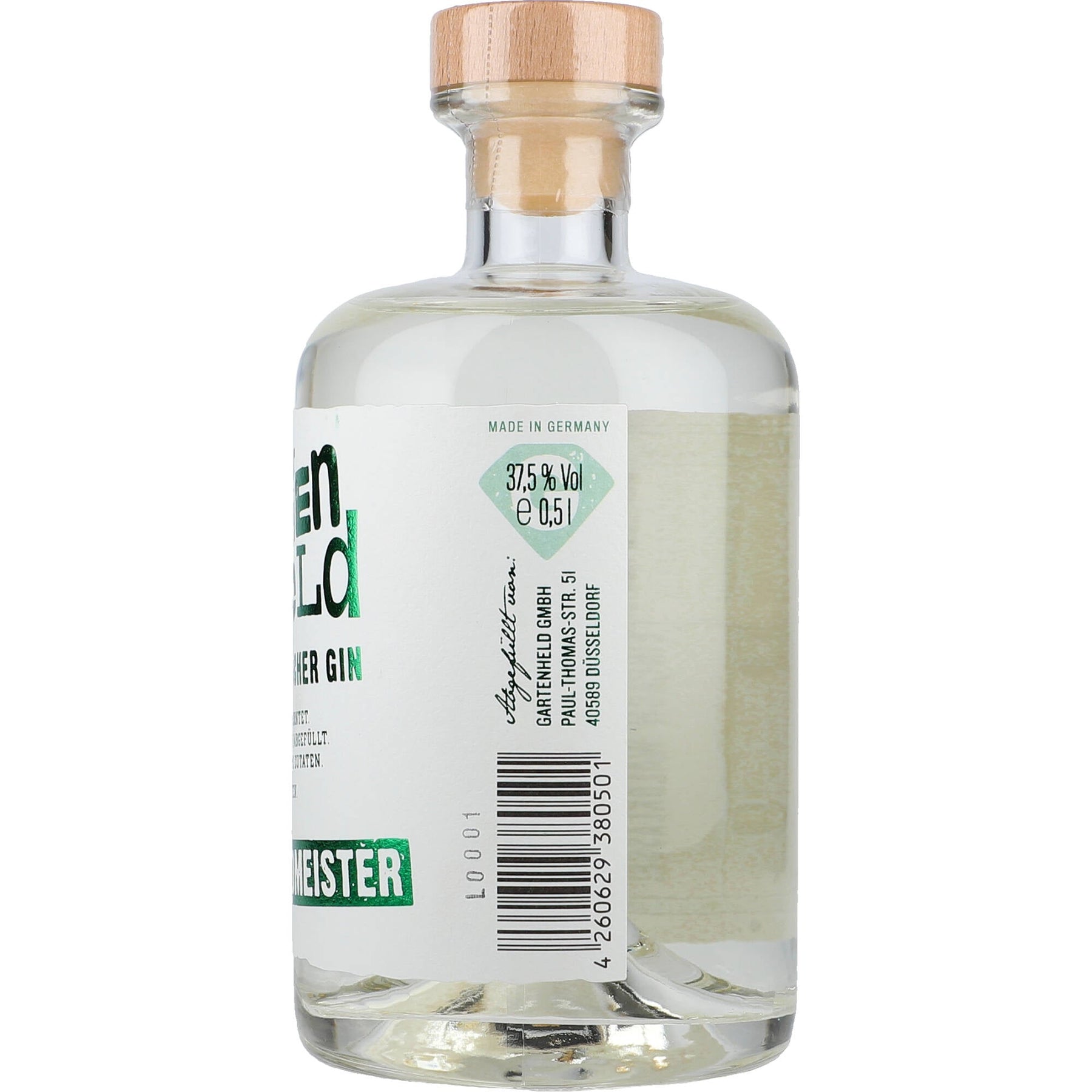 0,5 Gin Waldmeister Gartenheld AllSpirits 37,5% – ltr.