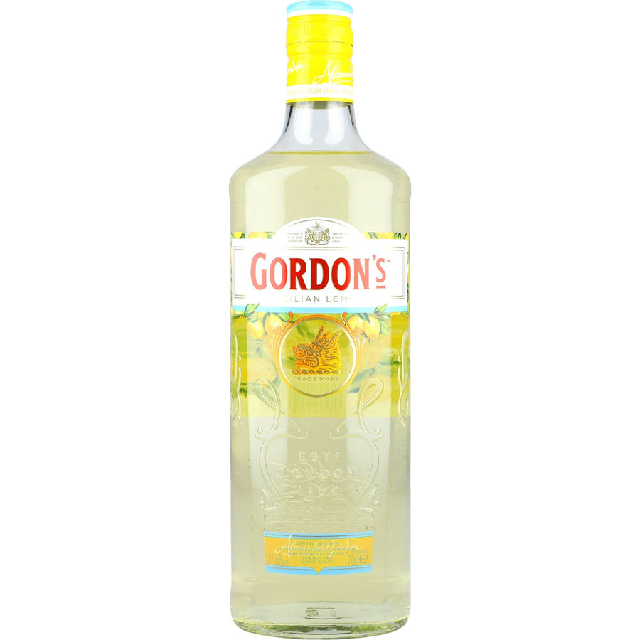 Gordon's Sicilian Lemon Gin 37.5% 0,7 ltr. - AllSpirits