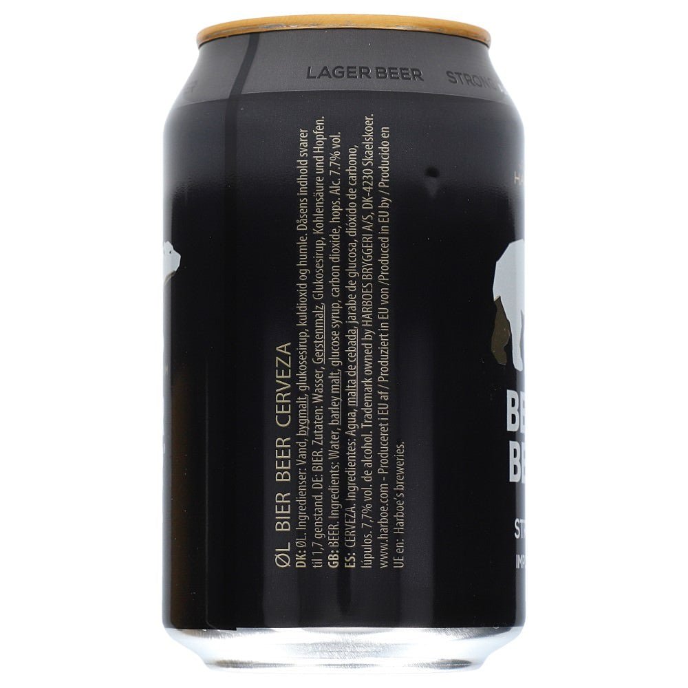 Harboe Bear Beer 7,7% 24x 0,33 ltr. zzgl. DPG Pfand - AllSpirits