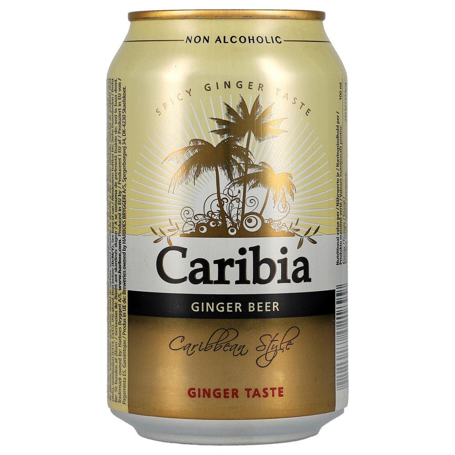 Harboe Caribia Ginger Beer Alkoholfrei 24x 0,33 ltr. zzgl. DPG Pfand - AllSpirits