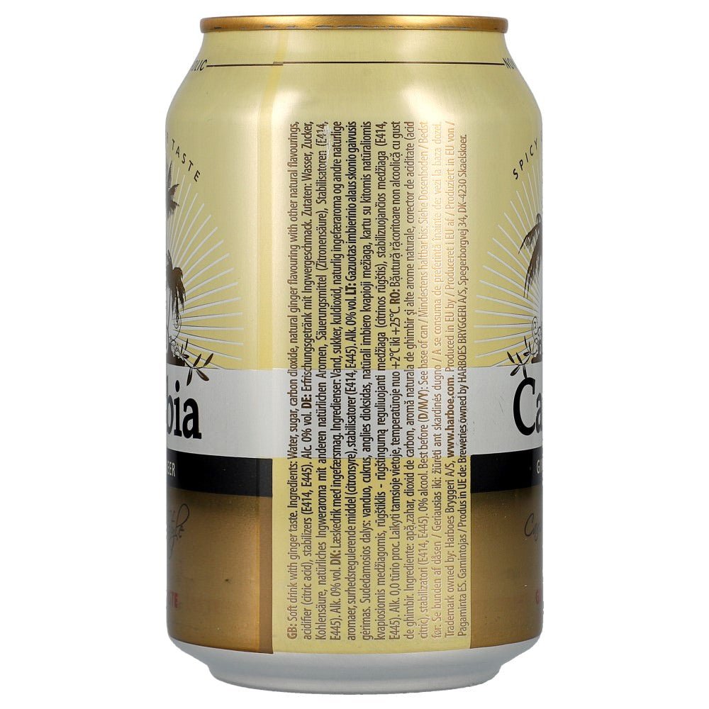 Harboe Caribia Ginger Beer Alkoholfrei 24x 0,33 ltr. zzgl. DPG Pfand - AllSpirits