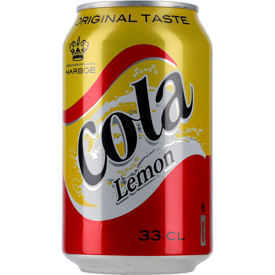 Harboe Cola Lemon 24x 0,33 ltr. zzgl. DPG Pfand - AllSpirits