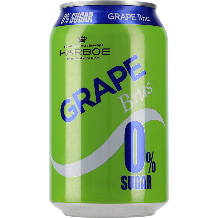 Harboe Grape Light 24x 0,33 ltr. zzgl. DPG Pfand - AllSpirits