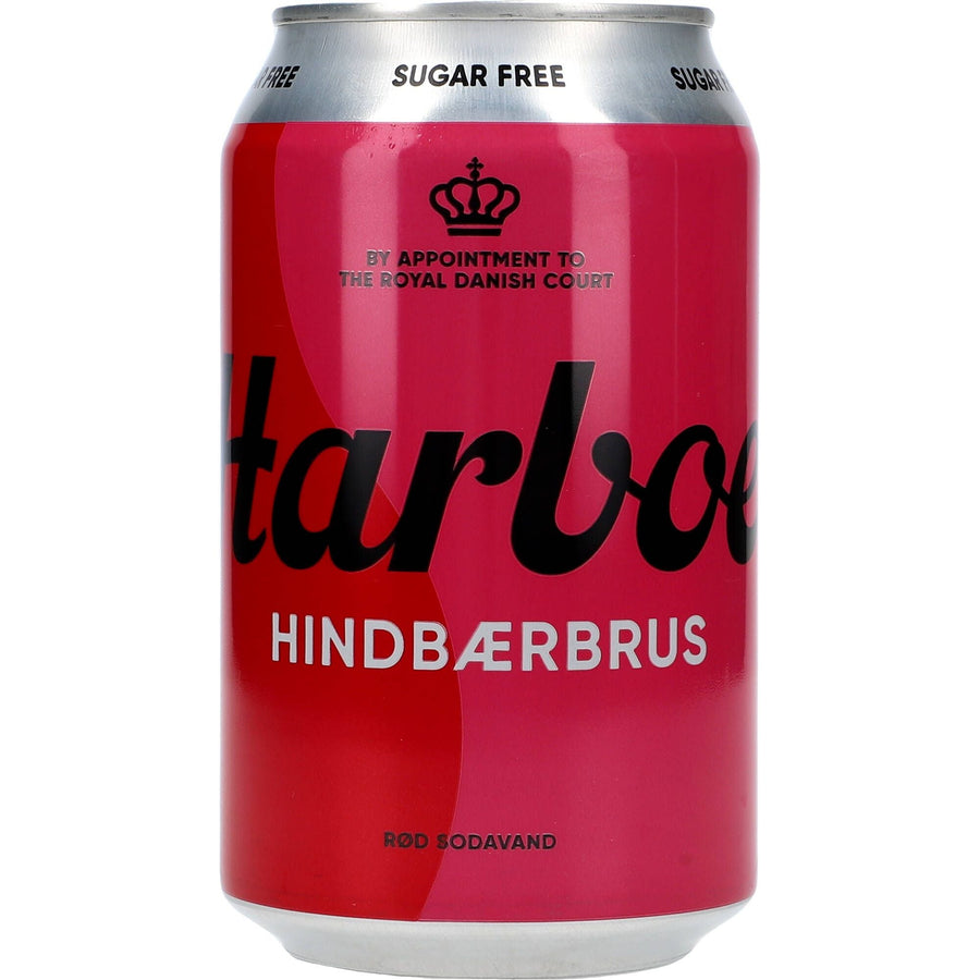 Harboe Hindbær Light 24x 0,33 ltr. zzgl. DPG Pfand - AllSpirits