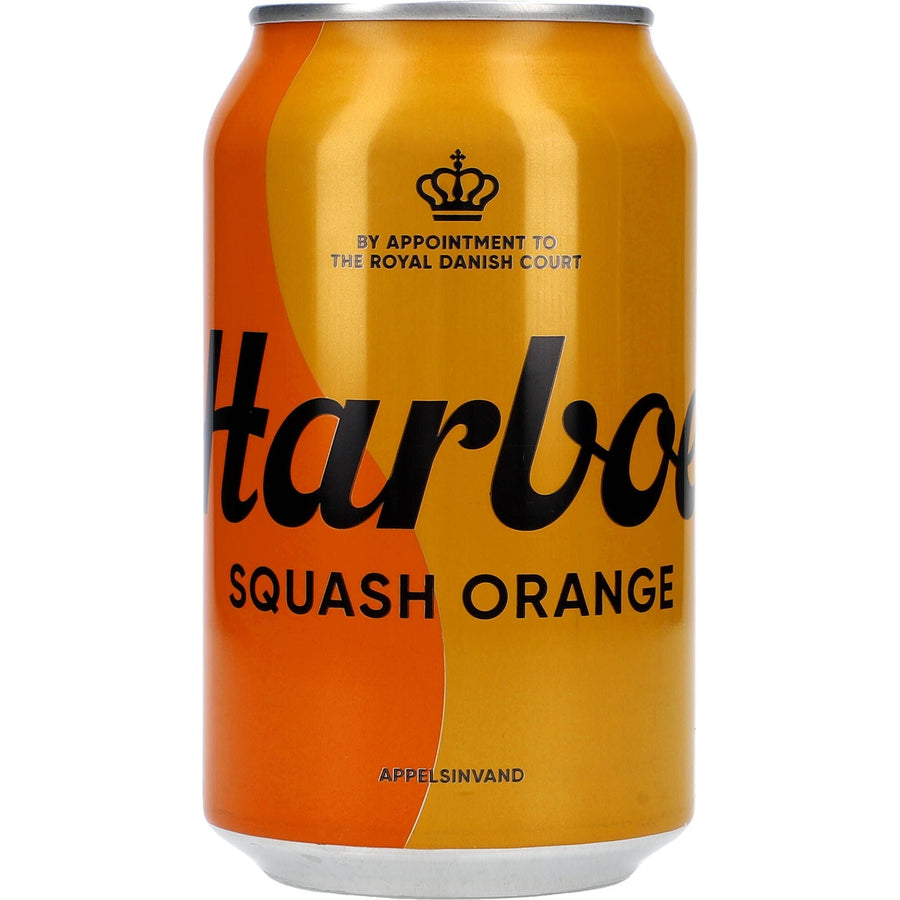 Harboe Squash Orange 24x 0,33 ltr. zzgl. DPG Pfand - AllSpirits