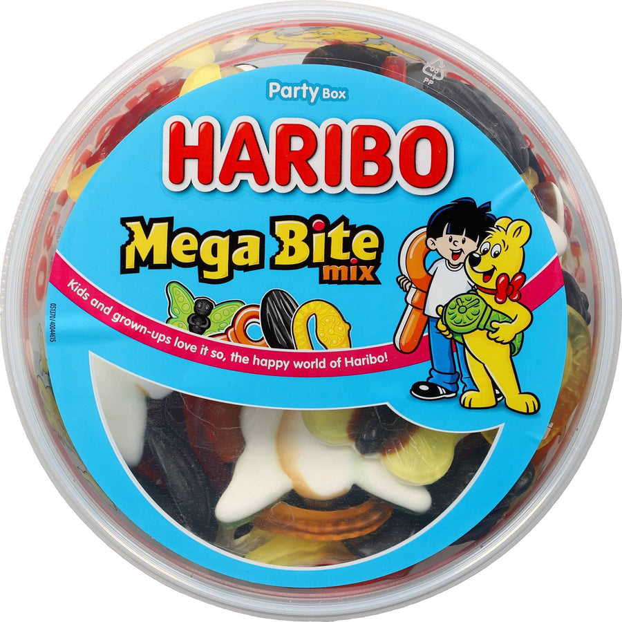 Haribo Mega Bite Mix 900g Ds. - AllSpirits