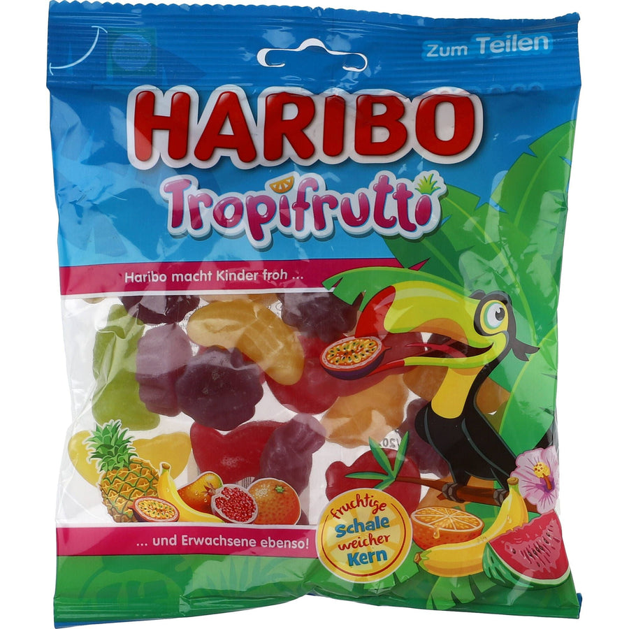 Haribo Tropi Frutti 18 BT 175 g - AllSpirits