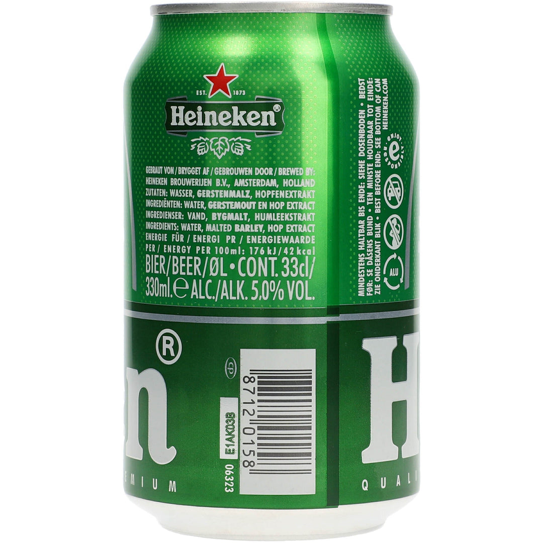 Heineken 5% 24x 0,33 ltr. zzgl. DPG Pfand - AllSpirits