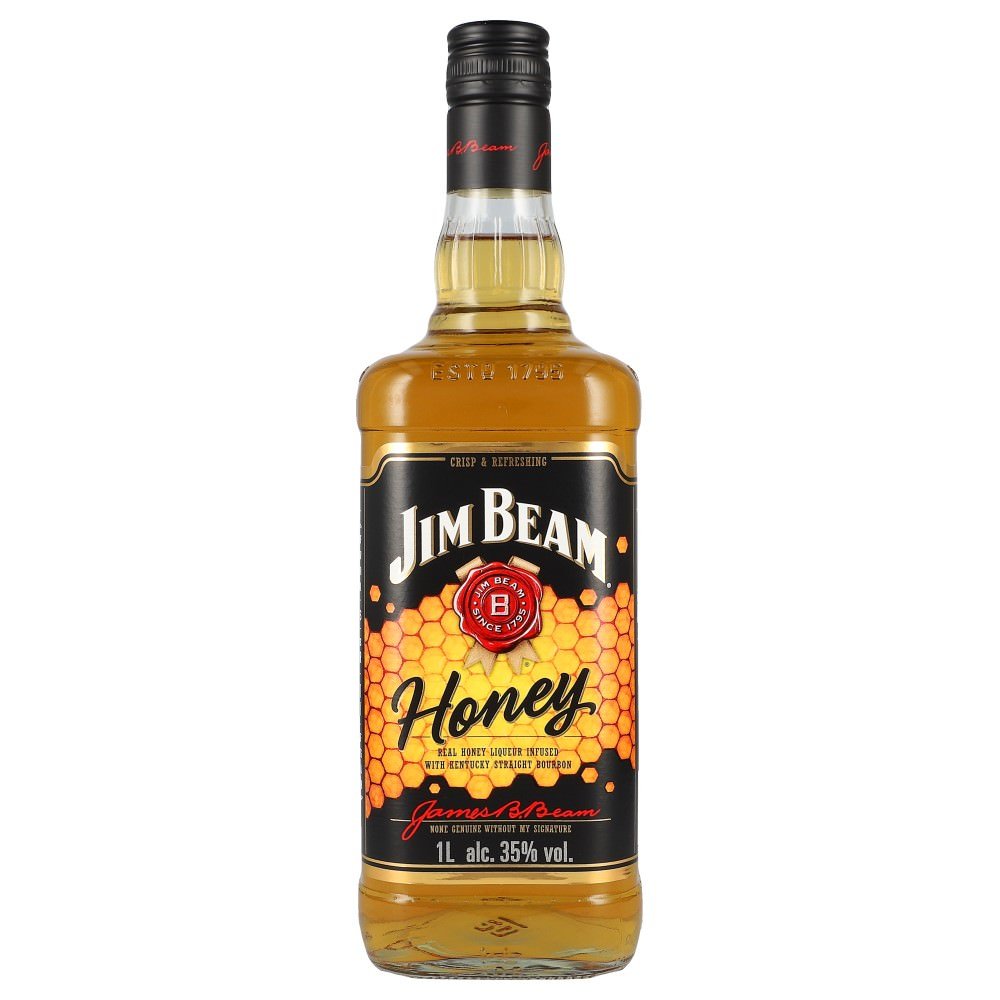 Jim Beam Honey 32,5% 1 ltr. - AllSpirits