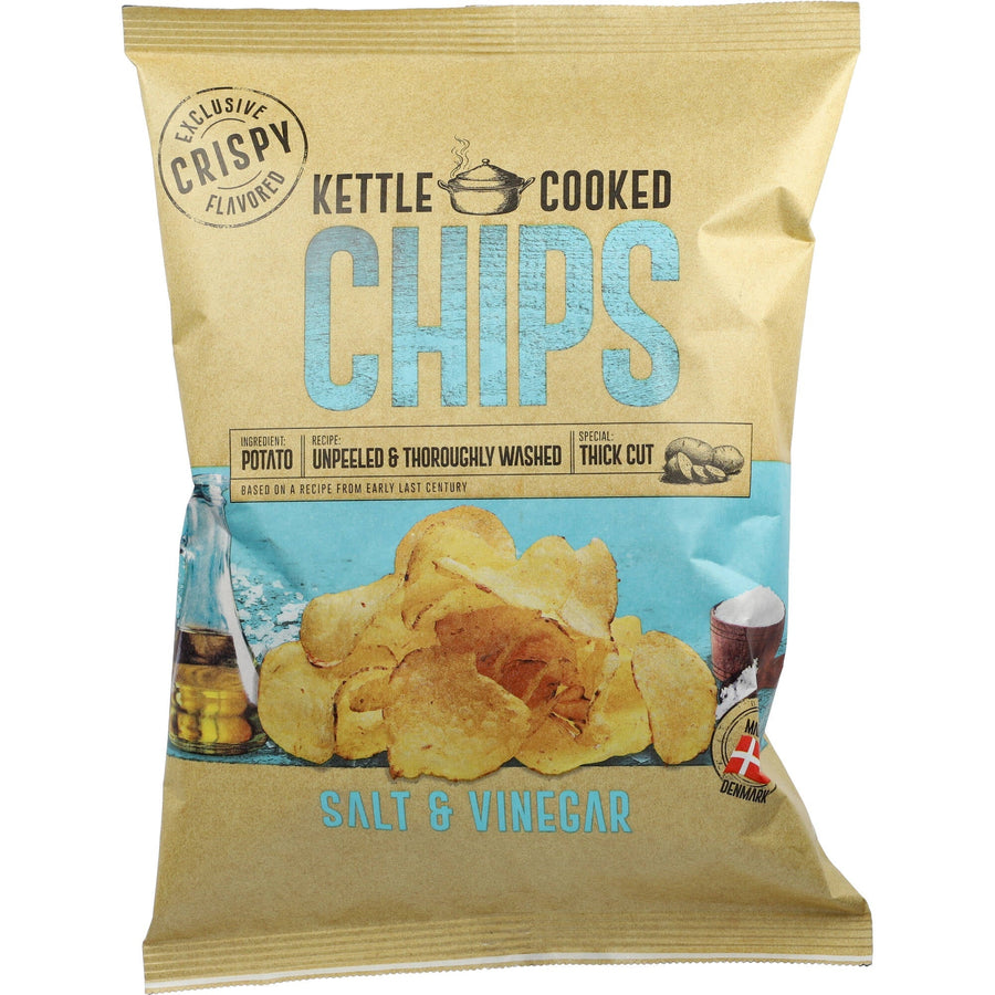Kettle Chips Salt & Vinegar 150g - AllSpirits