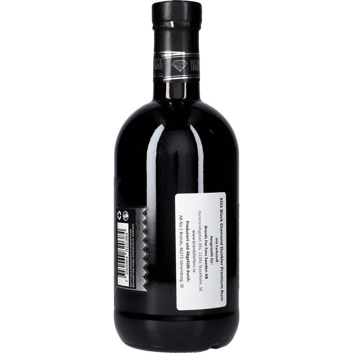 Kiss Black Diamond Rum 40% 0,5 ltr. - AllSpirits