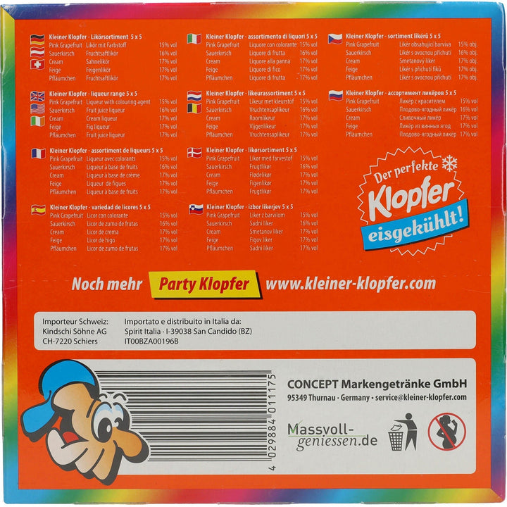 Kleiner Klopfer Fun Mix 25x 0,02 ltr. 15-17% - AllSpirits