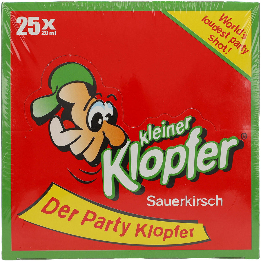 Kleiner Klopfer Sauerkirsche 25x 0,02 ltr. 16% - AllSpirits