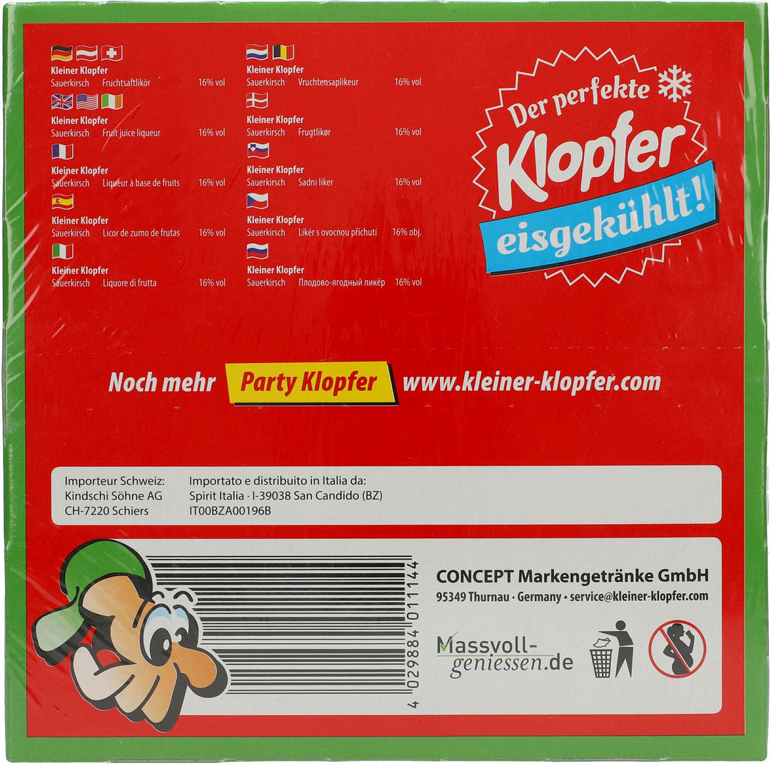 Kleiner Klopfer Sauerkirsche 25x 0,02 ltr. 16% - AllSpirits