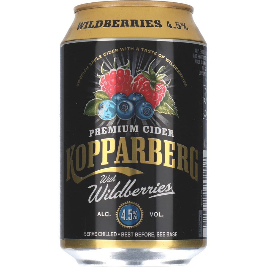 Kopparberg Wildberries 4,5% 0,33 ltr. zzgl. DPG Pfand - AllSpirits
