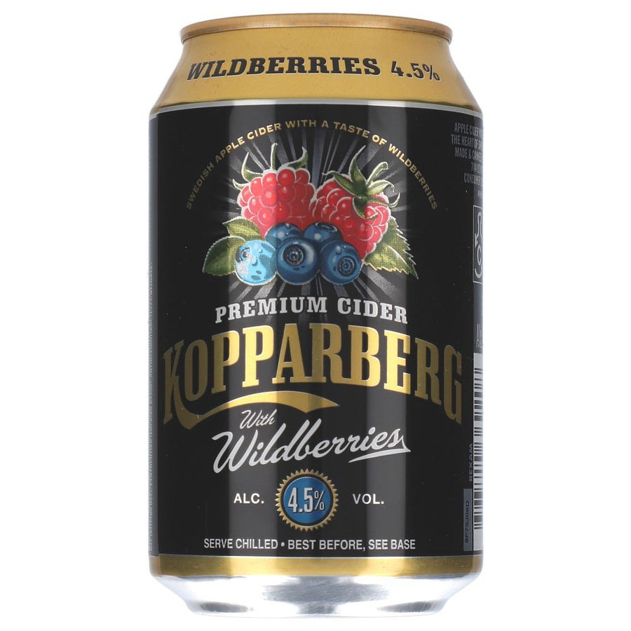 Kopparberg Wildberries 4,5% 24x 0,33 ltr. zzgl. DPG Pfand - AllSpirits