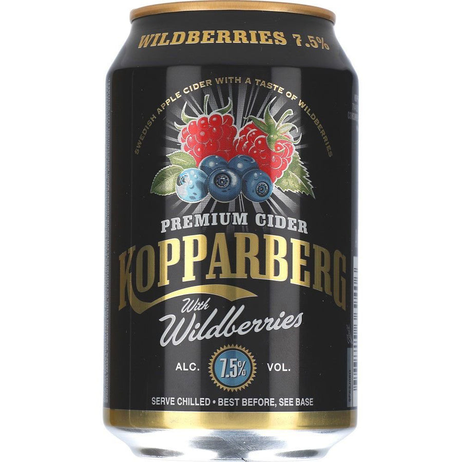 Kopparberg Wildberries 7,5% 0,33 ltr. zzgl. DPG Pfand - AllSpirits