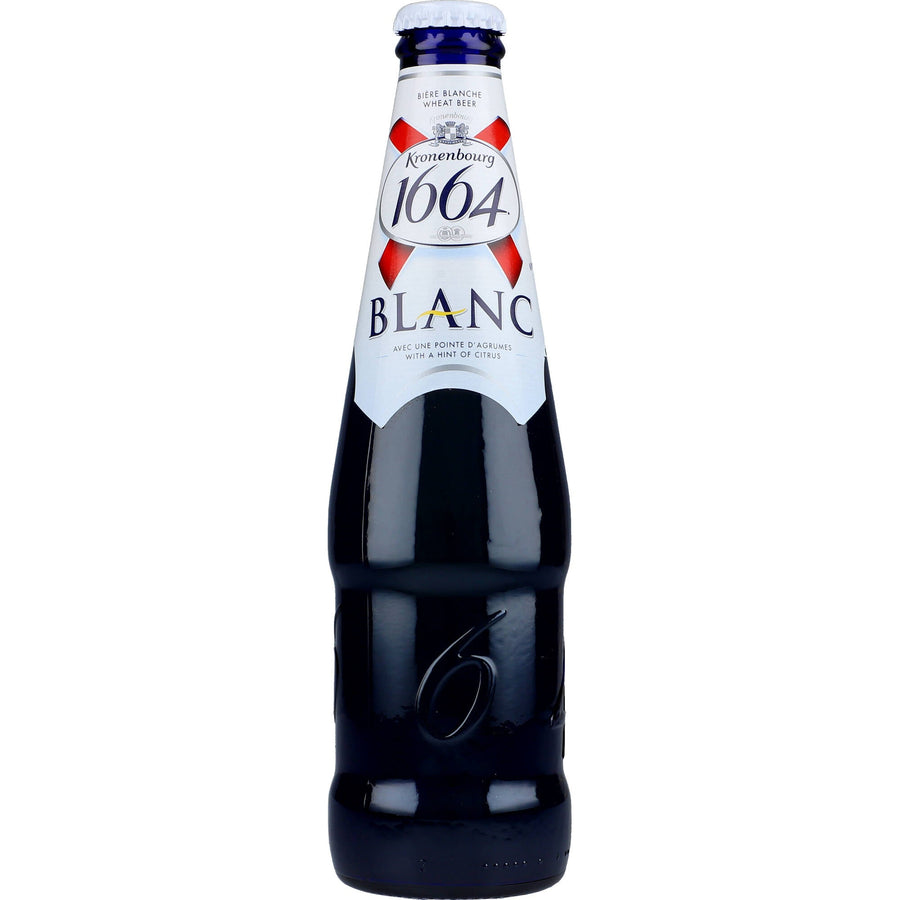 Kronenbourg 1664 Blanc Int. 5% 24x 0,33 ltr. Flasche - AllSpirits