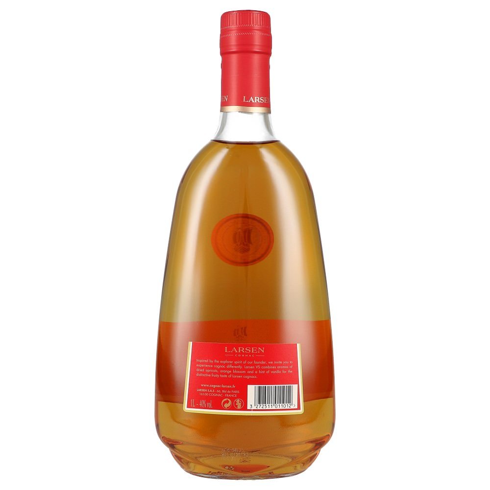Larsen Cognac V.S 40% 1 ltr. - AllSpirits