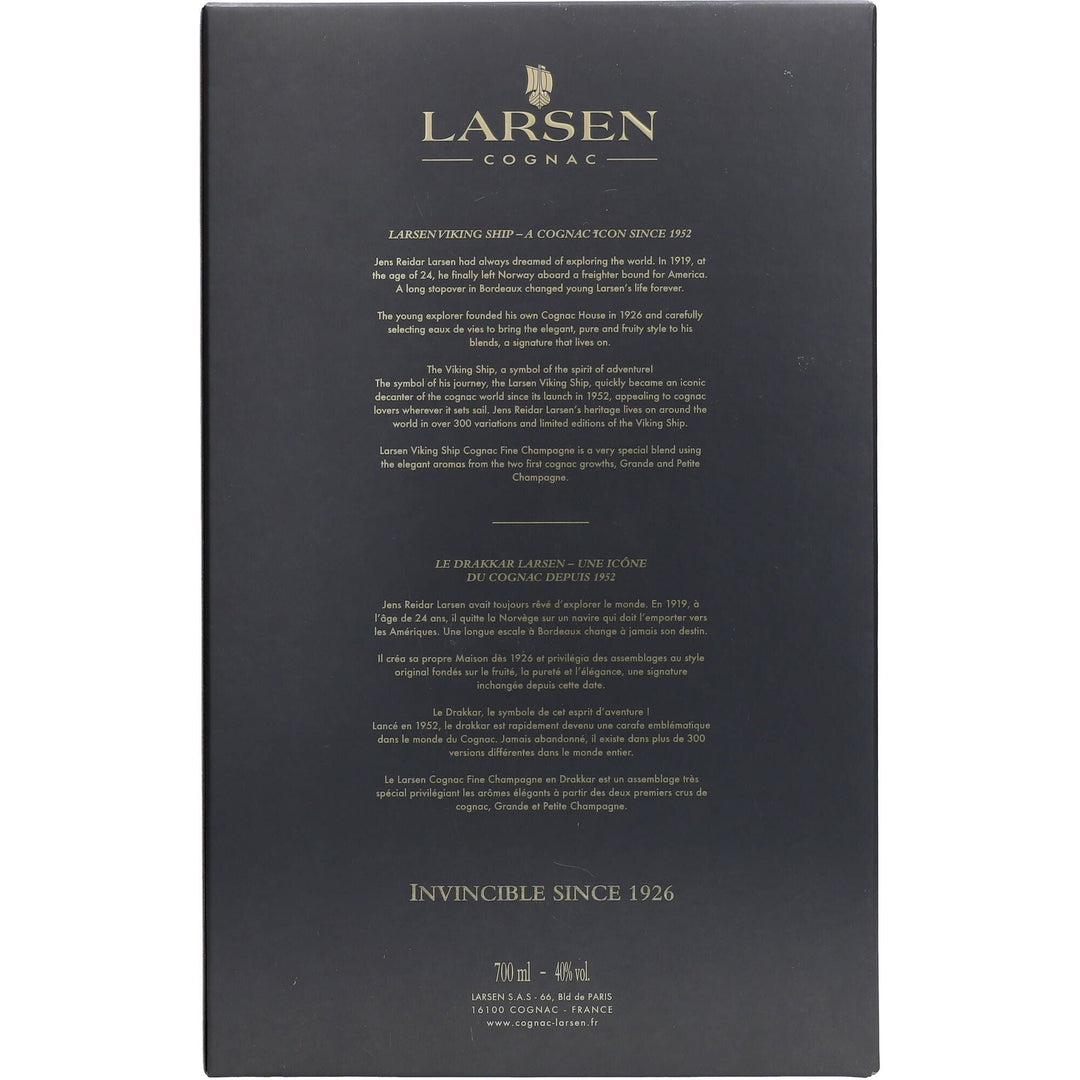 Larsen DRAKKAR - Platinum 40% 0,7L - AllSpirits