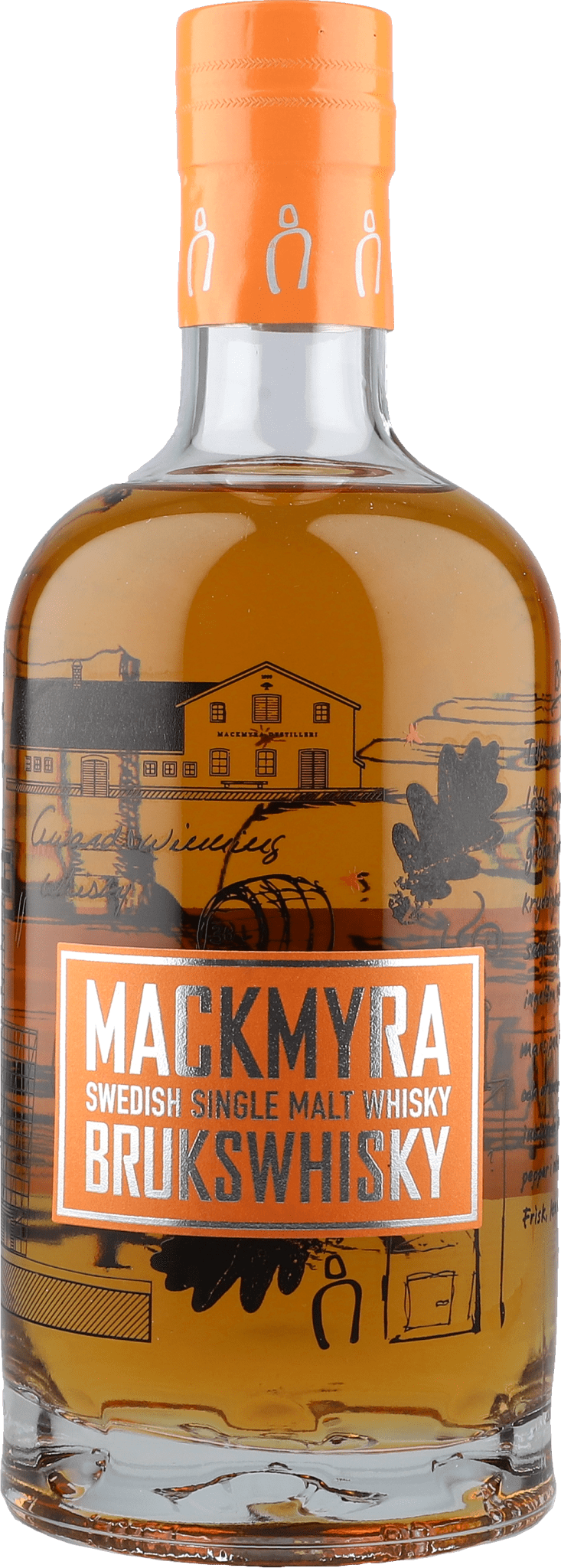 Mackmyra Brukswhisky 41,4% 0,7 ltr. - AllSpirits