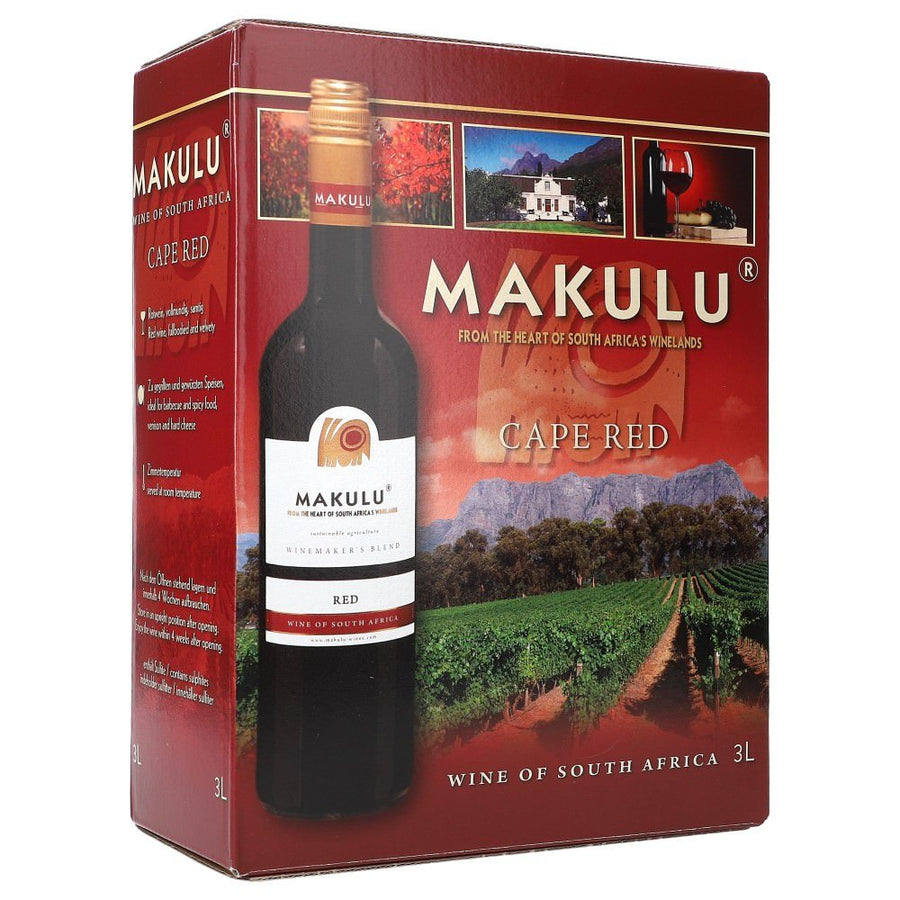 Makulu Cape Red 13 % 3 ltr. - AllSpirits
