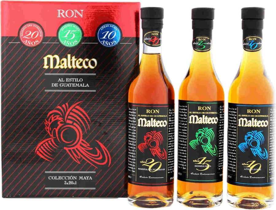 Malteco Triple Pack 3x0,2L 40 - 41,5% - AllSpirits