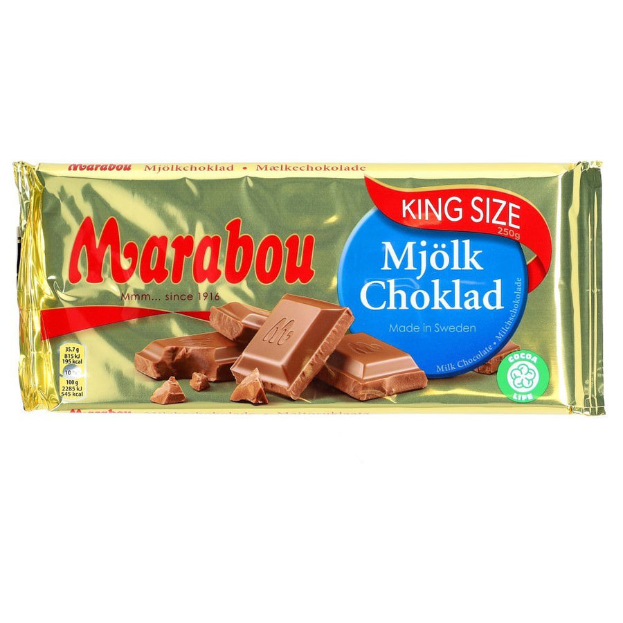 Marabou Mjölk Choklad 5x 250g (5er-Pack) - AllSpirits
