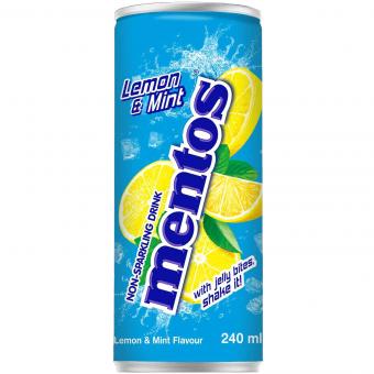 Mentos Lemon and Mint flavour 24x 0,24 ltr. zzgl. DPG Pfand - AllSpirits