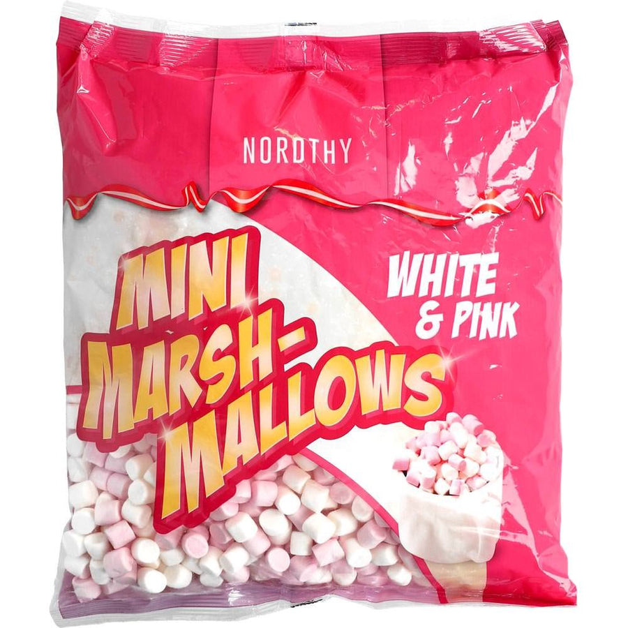 Nordthy Mini Marshmallows White & Pink 675g - AllSpirits