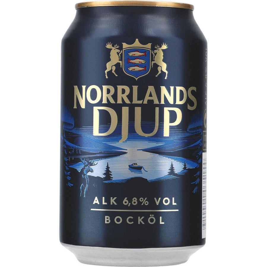 Norrlands Guld Djup 6,8% 24x 0,33 ltr. zzgl. DPG Pfand - AllSpirits