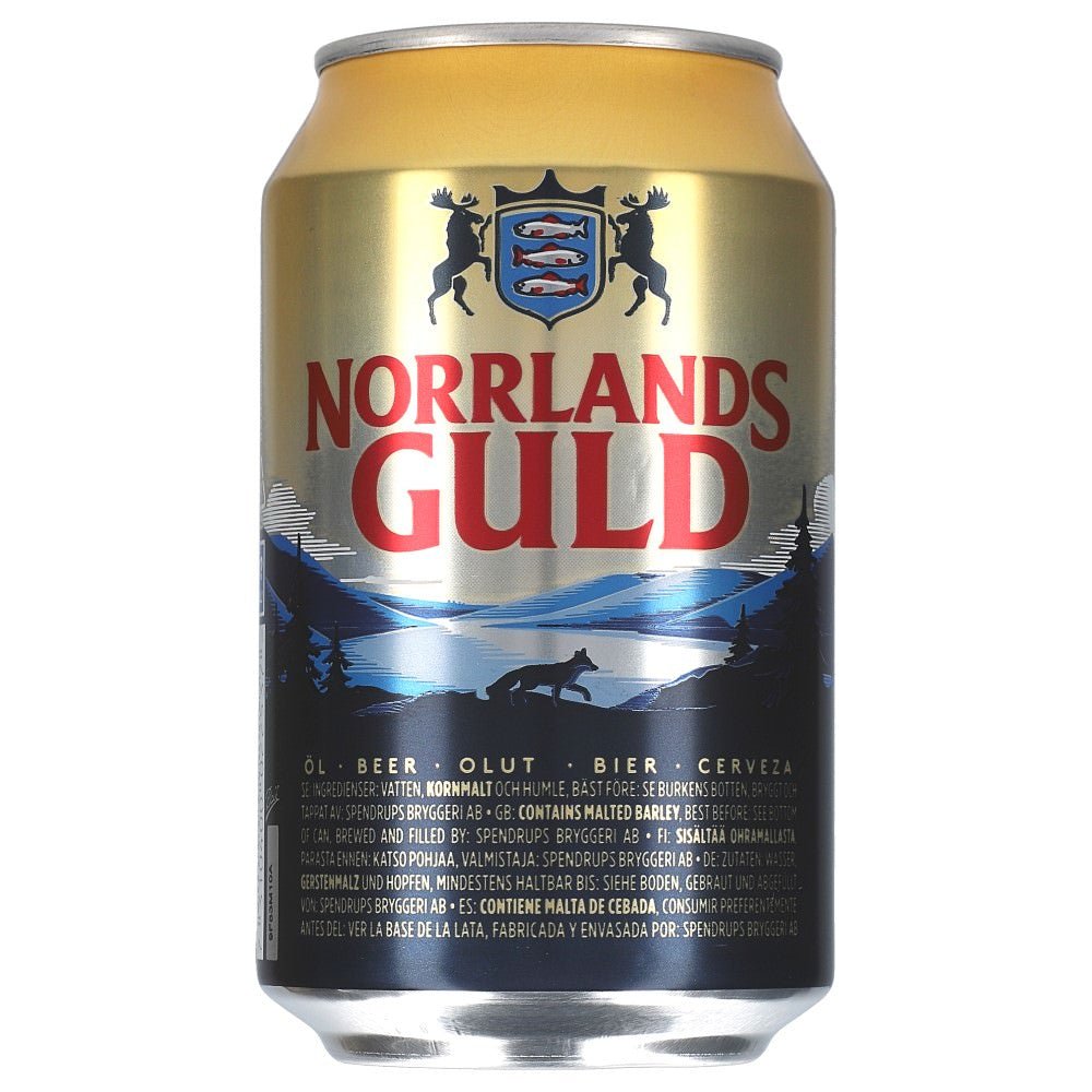 Norrlands Guld Export 5,3% 24x 0,33 ltr. zzgl. DPG Pfand - AllSpirits