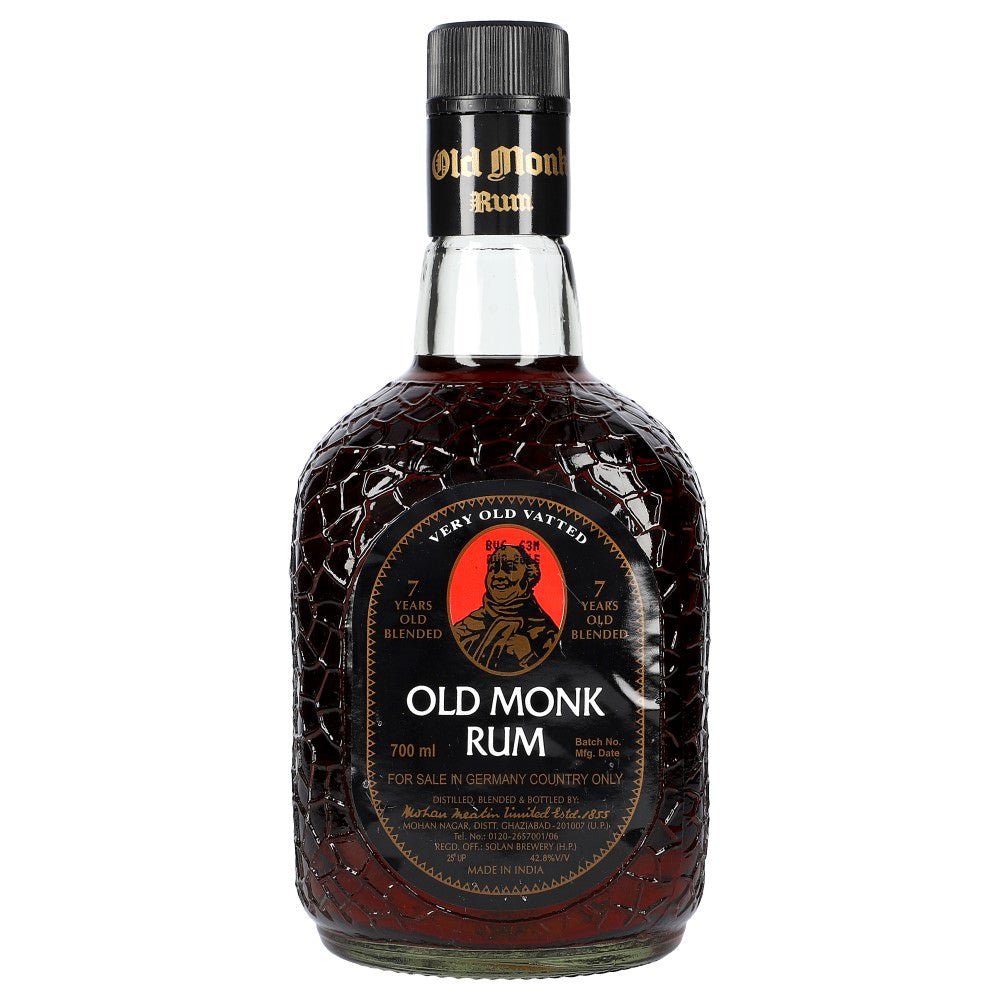 Old Monk Rum 7 Years 42,8% 1 ltr. - AllSpirits