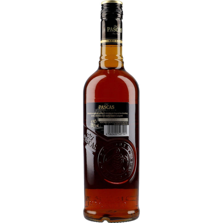 Old Pascas Ron Negro Dark Rum 37.5% 0,7 ltr. Fl - AllSpirits