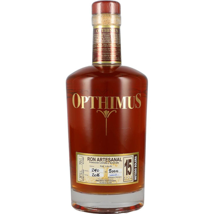 Opthimus Rum 15 Jahre 38% 0,7 ltr - AllSpirits
